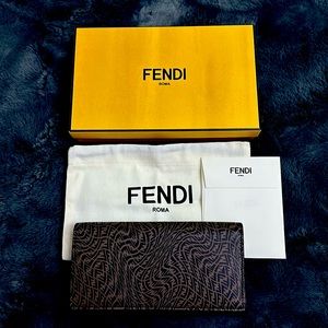 Authentic FENDI long wallet